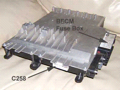 SM022 pins rear